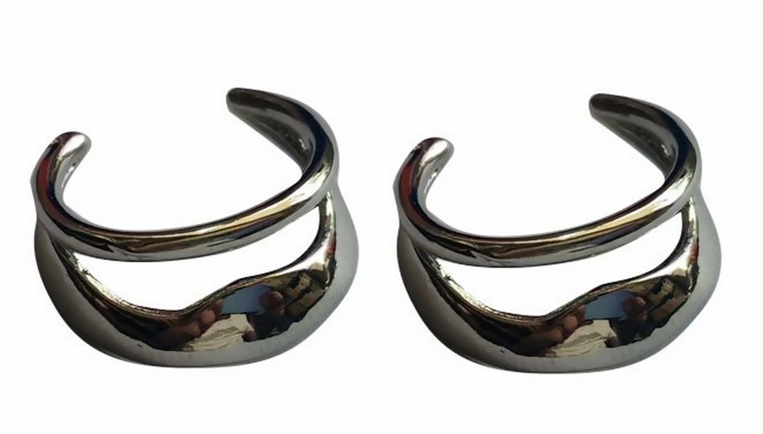 イヤーカフ 2個セット レディース アクセサリー イヤーカフス ウェアリング シルバー バリエーション画像