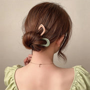 かんざし 簪 U字型 レディース ヘアアクセサリー 髪飾り まとめ髪 ヘアコーム 髪留め ヘアアレンジ アップスタイル 洋装 和装 浴衣 おしゃれ かわいい シンプル 女性用