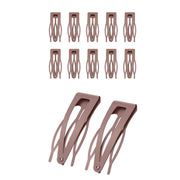 ヘアピン パッチン留め 同色10個セット レディース 女性 キッズ 子供 子ども ヘアアクセサリー ピン留め 髪留め 髪飾り 前髪 サイド ヘアアレンジ おしゃれ
