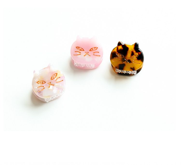 ヘアクリップ ミニバンスクリップ ヘアアクセサリー レディース 猫 ネコ 商品画像2