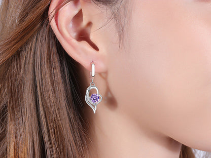 フープピアス レディース 女性 アクセサリー ファッション雑貨 ハート 商品画像4