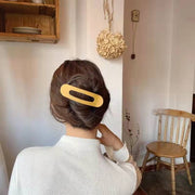ヘアクリップ くちばしクリップ レディース ヘアアクセサリー おおきめ 髪留め サイドバンスクリップ 前髪ピン 洗顔 メイク ヘアピン ヘアアレンジ まとめ髪 無地 ヘアアクセント