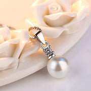 ペンダントトップ ネックレス チェーン無し アクセサリー レディース 女性 婦人 上品 シンプル 華奢 フェイクパール 結婚式 お呼ばれ セレモニー ご褒美 プレゼント ギフト 彼女 恋人