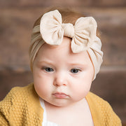 ヘアバンド ターバン ベビー 赤ちゃん 新生児 幼児 女の子 男の子 ヘッドバンド ヘアアクセサリー リボン ファッション小物 かわいい キュート おしゃれ 単色 無地 プレゼント 出産祝い ギフト カラバリ豊富 男女兼用 橙 黄 紫 緑 灰 青 ネイビー