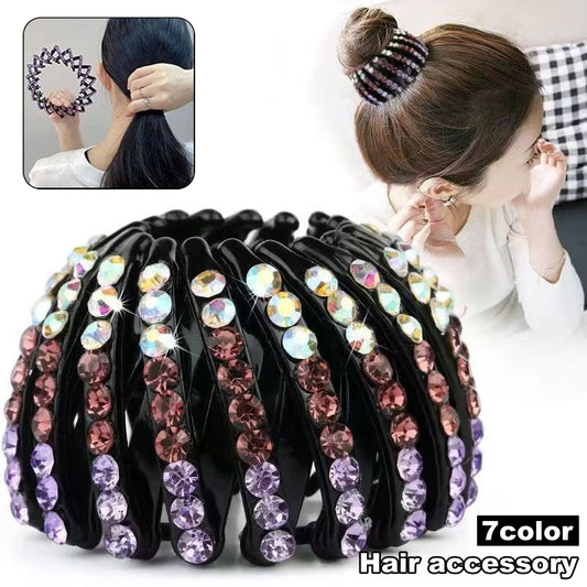 ヘアクリップ ヘアリング マルチクリップ レディース 女性 ヘアアクセサリー 商品画像