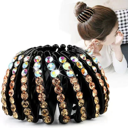 ヘアクリップ ヘアリング マルチクリップ レディース 女性 ヘアアクセサリー 商品画像4