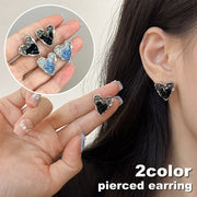 ピアス スタッドピアス レディース 女性 アクセサリー ハート 可愛い かわいい シルバーカラー プレゼント ギフト ファッション小物