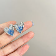 ピアス スタッドピアス レディース 女性 アクセサリー ハート 可愛い かわいい シルバーカラー プレゼント ギフト ファッション小物