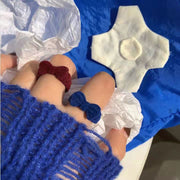 オープンリング 指輪 レディース アクセサリー ファッションリング ベロア調 リボン 可愛い おしゃれ 女性用 婦人用 普段使い プレゼント 贈り物 ギフト 誕生日 記念日
