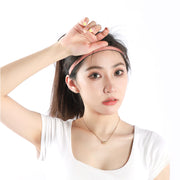 ヘッドバンド ヘアバンド スポーツ用 男女兼用 ユニセックス レディース メンズ 汗止め 髪留め 滑り止め 伸縮 細め 無地 単色 シンプル 運動 フィットネス トレーニング ヘアアクセサリー