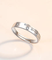 オープンリング 指輪 リング レディース アクセサリー シンプル 上品 プレゼント 誕生日 流れ星 スター ラインストーン ファッションリング ビジュー 宝石風 天然石風 Cリング シルバーカラー 普段使い お出かけ お呼ばれ おしゃれ かわいい 可愛い 女性 彼女 妻 嫁 大人女子 婦人 ガールズ ギフト 贈り物 記念日 母の日 ホワイトデー