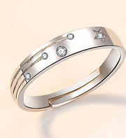 オープンリング 指輪 リング レディース アクセサリー シンプル 上品 プレゼント 誕生日 流れ星 スター ラインストーン ファッションリング ビジュー 宝石風 天然石風 Cリング シルバーカラー 普段使い お出かけ お呼ばれ おしゃれ かわいい 可愛い 女性 彼女 妻 嫁 大人女子 婦人 ガールズ ギフト 贈り物 記念日 母の日 ホワイトデー