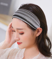 カチューシャ レディース ヘアアクセサリー 髪飾り 髪留め 布製 幅広 ワイド メッシュ エスニック風 ヘアアレンジ まとめ髪