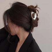 バンスクリップ ヘアクリップ レディース ヘアアクセサリー 金属製 髪留め 髪飾り 大きめ まとめ髪 ヘアアレンジ おしゃれ 可愛い