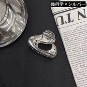 バンスクリップ ヘアクリップ レディース ヘアアクセサリー 金属製 髪留め 髪飾り 大きめ まとめ髪 ヘアアレンジ おしゃれ 可愛い