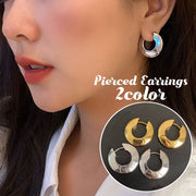 フープピアス レディース アクセサリー リング サークル ラウンド 円 輪 丸 中折れ式 シンプル 上品 大きめ カジュアル フォーマル プレゼント ギフト 贈り物 お祝い 記念日 誕生日 デート 女子会 パーティー お呼ばれ お出かけ デイリー 普段使い かわいい おしゃれ OL オフィス フェミニン 大人女子 雑貨 ファッション小物 女性 ゴールドカラー シルバーカラー