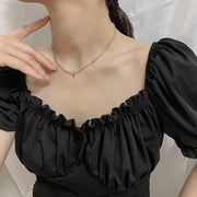 ネックレス レディース 女性用 アクセサリー アシンメトリー チェーン 華奢 お洒落 おしゃれ シンプル きれいめ 普段使い お出かけ デート パーティ デイリー プレゼント ギフト ファッション小物