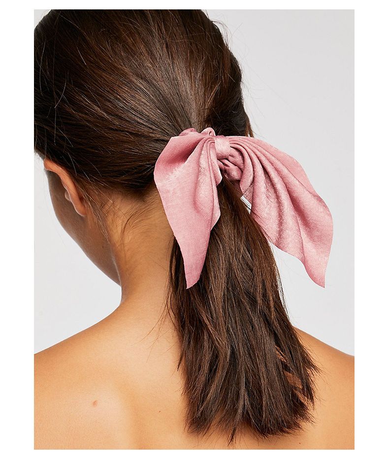 シュシュ レディース 女性用 ヘアアクセサリー リボン 髪飾り 商品画像2