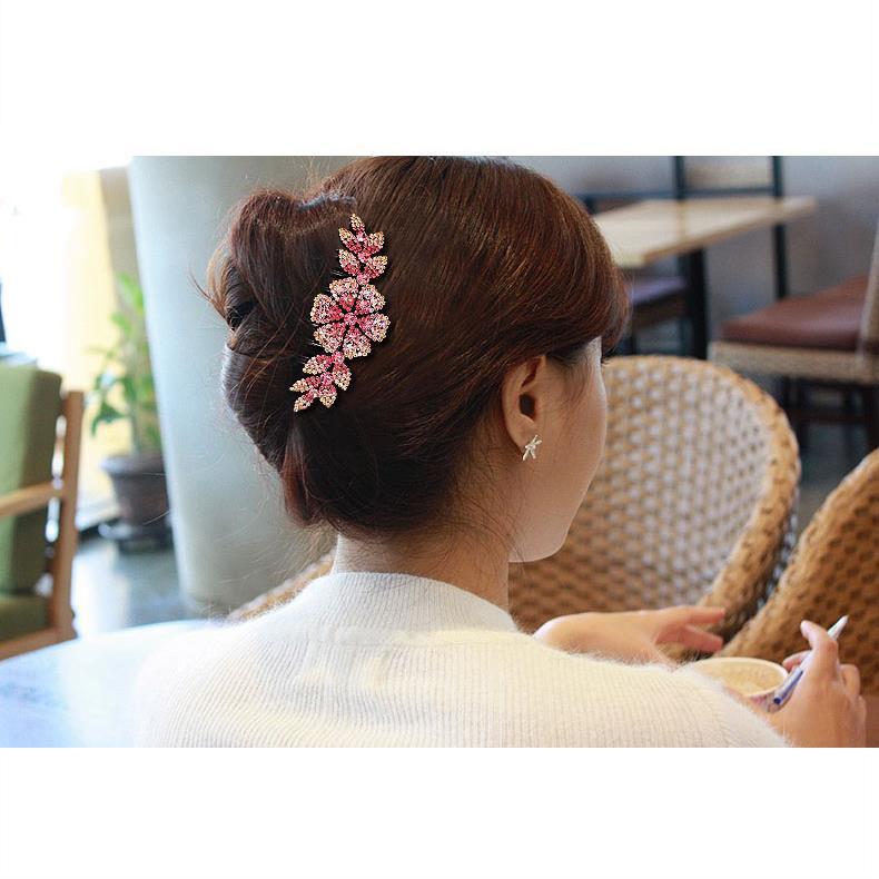 ヘアコーム 髪留め ヘアアクセサリー レディース 女性 髪飾り 商品画像2