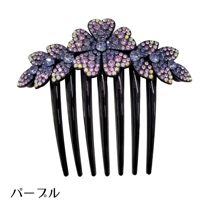 ヘアコーム 髪留め ヘアアクセサリー レディース 女性 髪飾り 商品画像4