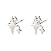 スタッドピアス アシンメトリー レディース アクセサリー 小ぶり 小さめ 星 スター かわいい おしゃれ シンプル 女性用
