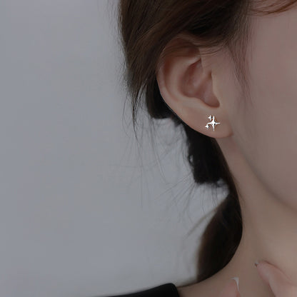 スタッドピアス アシンメトリー レディース アクセサリー 小ぶり 小さめ 商品画像2