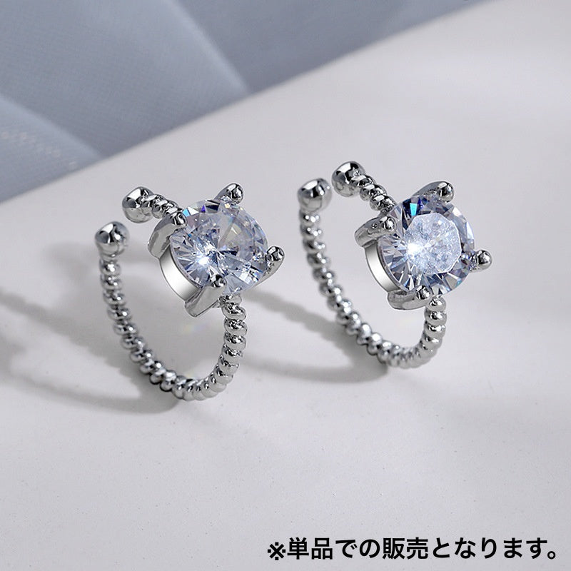 イヤーカフ イヤークリップ 片耳用 単品 レディース 女性 商品画像4