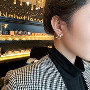 ピアス スタッドピアス 両耳用 アクセサリー レディース 女性 婦人 スクエア シンプル おしゃれ かわいい 上品 ギフト プレゼント ファッション小物