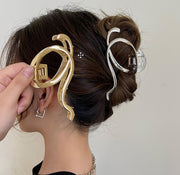 ヘアクリップ バンスクリップ ヘアアクセサリー レディース 女性 髪飾り 髪留め まとめ髪 ヘアアレンジ クロス ラウンド シンプル シルバーカラー ゴールドカラー 上品 きれいめ お洒落 大人可愛い 婦人
