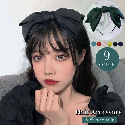 カチューシャ リボン レディース ヘアアクセサリー 髪飾り 髪留め 商品画像