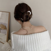 コーム レディース ヘアアクセサリー U字コーム かんざし ヘアコーム 髪飾り まとめ髪 上品 おしゃれ きれいめ かわいい 大人女子 ヘアアレンジ