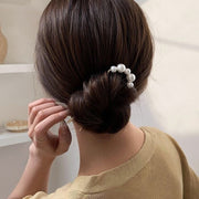 コーム レディース ヘアアクセサリー U字コーム かんざし ヘアコーム 髪飾り まとめ髪 上品 おしゃれ きれいめ かわいい 大人女子 ヘアアレンジ