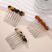ヘアコーム 2個セット 簪 かんざし コーム レディース 女性 ヘアアクセサリー 髪飾り くし型 まとめ髪 髪留め ねじれ 卒業式 入学式 結婚式 かわいい きれいめ 上品 パーティ プレゼント ギフト