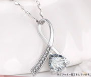 ペンダントトップ チャーム ペンダントヘッドのみ アクセサリー ラインストーン レディース 女性 おしゃれ かわいい ハート 流線型 エレガント キラキラ ギフト プレゼント 贈り物 上品 婦人