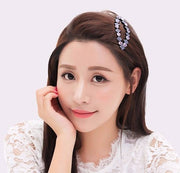 ヘアピン パッチン留め ヘアアクセサリー レディース ラインストーン キラキラ 髪飾り 髪留め ヘアアレンジ かわいい おしゃれ 綺麗 フェミニン ギフト プレゼント ファッション小物 婦人用
