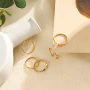 指輪 オープンリング アクセサリー レディース 女性 リング ラインストーン イニシャル アルファベット おしゃれ かわいい ファッション雑貨 ギフト プレゼント 贈り物