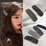 パッチン留め ヘアピン レディース 女性 ヘアアクセサリー 髪留め 髪飾り スクエア ドロップ型 ビーズ キラキラ 可愛い おしゃれ ヘアアレンジ