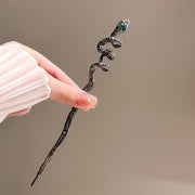 簪 かんざし レディース 女性 ヘアアクセサリー 蛇 ヘビ 動物 アニマル シック クール かっこいい かわいい キュート ユニーク おしゃれ ファッション雑貨