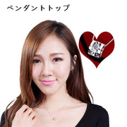 ペンダントトップ ペンダントヘッド レディース アクセサリー チャーム ハート ラインストーン 小ぶり プレゼント ギフト 女性