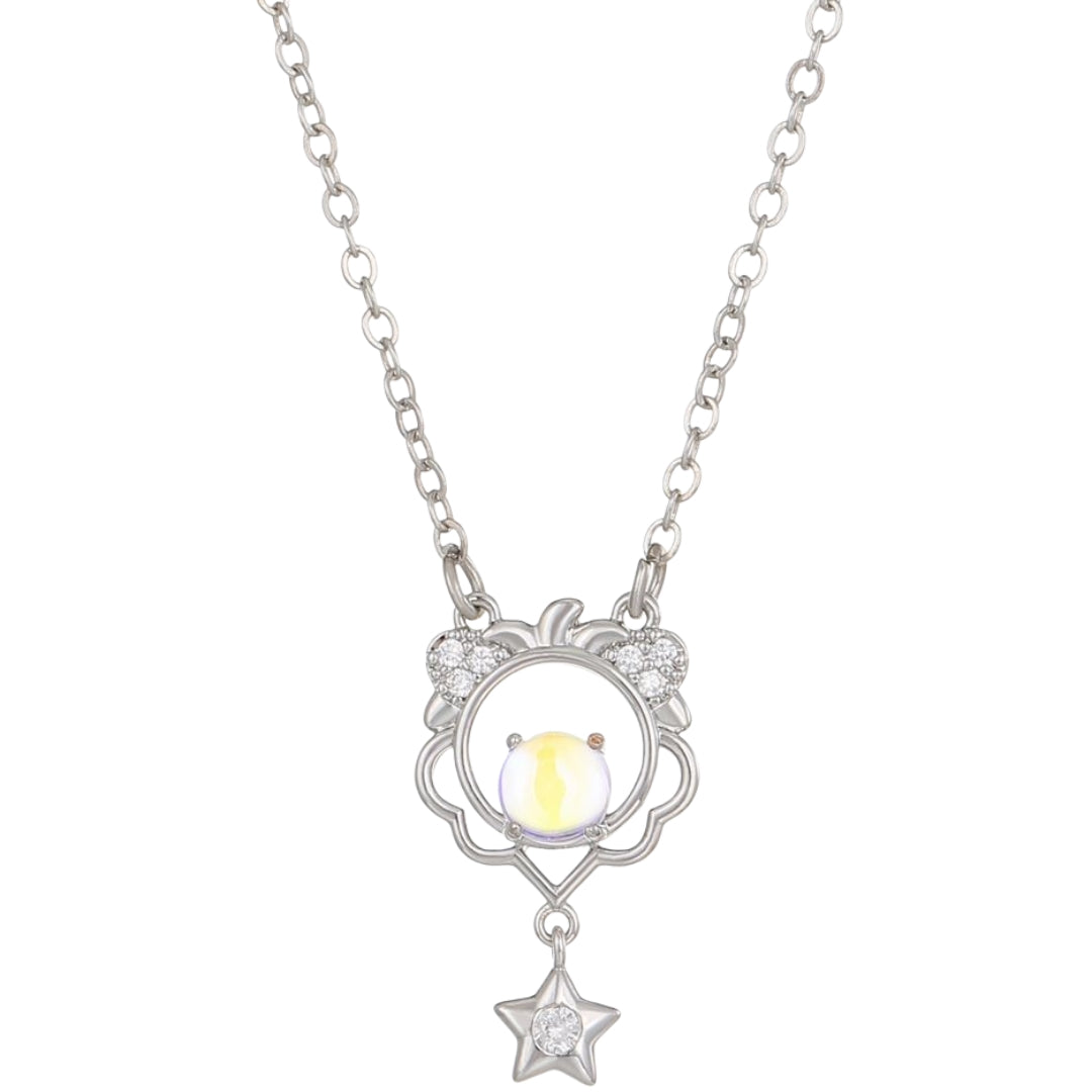 12星座ネックレス レディース アクセサリー 星座 ペンダント シルバーカラー 1482【獅子座】 バリエーション画像