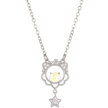 12星座ネックレス レディース アクセサリー 星座 ペンダント シルバーカラー 1482【獅子座】 バリエーション画像