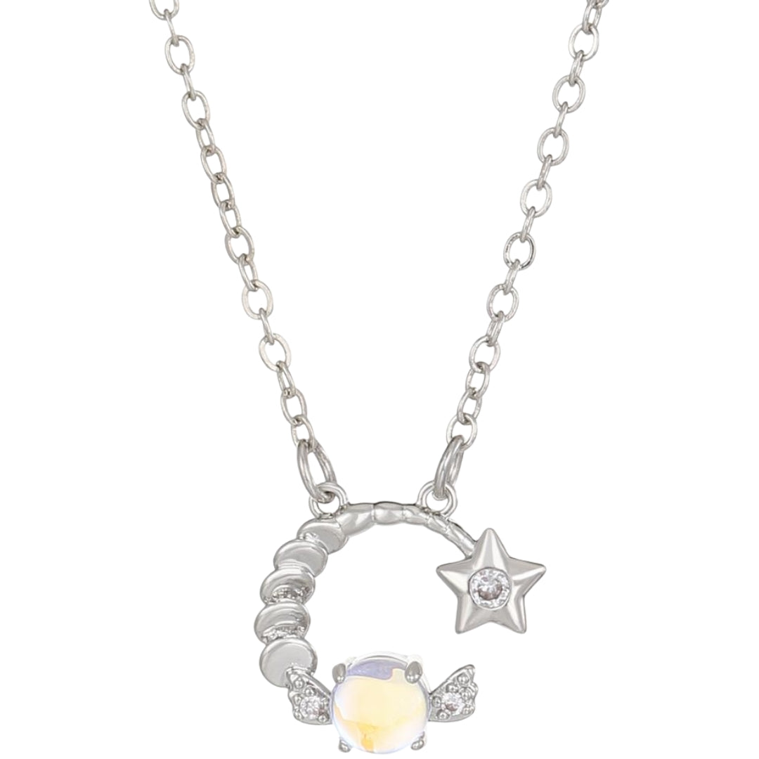12星座ネックレス レディース アクセサリー 星座 ペンダント シルバーカラー 1485【蠍座】 バリエーション画像