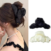 ヘアクリップ バンスクリップ ヘアアクセサリー レディース ヘアアレンジ 髪飾り 髪留め かわいい おしゃれ 上品 綺麗 フェミニン 簡単 ファッション小物 女性用 婦人用