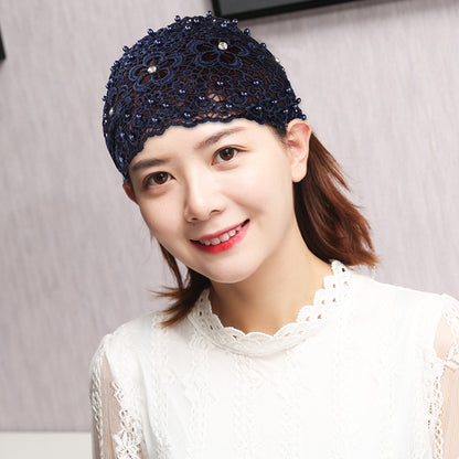 ヘアバンド レディース 女性用 ヘアアクセサリー 総レース ターバン 商品画像2