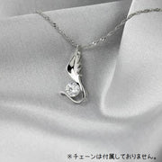 ペンダントトップ ペンダントヘッド ネックレスチャーム 首飾り レディース 女性 アクセサリー ファッション小物 ラインストーン 羽根 ストーン おしゃれ きれいめ 上品 キラキラ かわいい シンプル お出かけ ギフト プレゼント 誕生日 記念日 パーティ 銀色 紫