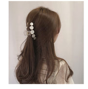 ヘアクリップ バンスクリップ ヘアアクセサリー レディース 髪留め 髪飾り まとめ髪 ヘアアレンジ 上品 フェミニン 大人女子 オフィス カジュアル フェミニン パーティー お呼ばれ 結婚式 女性 婦人