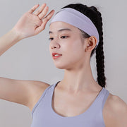 ヘアバンド ヘッドバンド 男女兼用 メンズ レディース スポーツ アウトドア ジム 運動 ランニング ジョギング トレーニング 汗止め 吸汗 単色 シンプル 無地 男性 女性 紳士用 婦人用