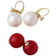 ピアス 2点セット 付け替え スペア レディース アクセサリー 耳飾り 球体 ボール 円形 シンプル おしゃれ ギフト 記念日 誕生日 贈り物 プレゼント 女性 外出 お出掛け ファッション小物