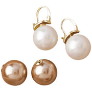 ピアス 2点セット 付け替え スペア レディース アクセサリー 耳飾り 球体 ボール 円形 シンプル おしゃれ ギフト 記念日 誕生日 贈り物 プレゼント 女性 外出 お出掛け ファッション小物