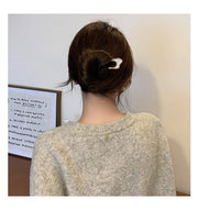 かんざし 簪 ヘアアクセサリー レディース 女性 ヘアアレンジ 髪飾り 髪留め まとめ髪 U字型 Uピン シンプル 和装 浴衣 着物